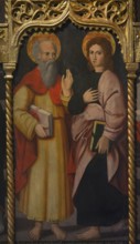 Agostino da Casanova. Italian painter documented in Liguria from 1523 to 1564. Simon the Zealot and