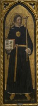 Saint Nicholas of Tolentino (1245-1305). Italian friar, the first saint of the Order of Saint