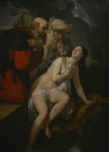 Giuseppe Sogni (1795-1874). Italian painter. Susanna at her Bath, 1833. Oil on canvas, 122 x 168 cm