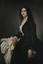 Francesco Hayez (1791-1882). Italian painter. Portrait of Matilde Juva-Branca, 1851. Oil on canvas.
