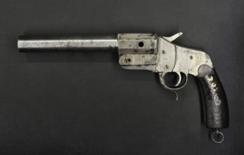 Mauser flare pistol M.1894, Germany. Latvian War Museum. Riga. Latvia.