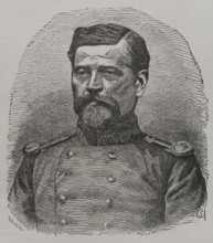 Ludwig von der Tann (Ludwig Freiherr von und zu der Tann) (1815-1881). Bavarian general. Portrait.