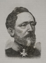 Leonhard von Blumenthal (Leonhard Graf von Blumenthal) (1810-1900). Prussian Field Marshal.