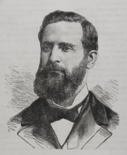 Henry Abbott (1834-1876). British merchant. German consul in the Ottoman city of Thessaloniki in