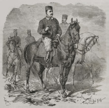 Milan I (1854-1901). Prince of Serbia, as Milan IV (1868-1882). King of Serbia as Milan I