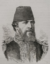 Hobart Pasha (1822-1886). English naval officer and Naval adviser to Turkey who was appointed a
