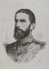 Carol I of Romania (1839-1914). German prince elected Domnitor or Prince of Romania (1866-1881) and