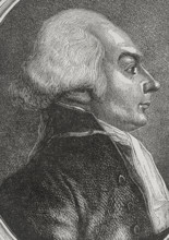 Jerome Petion de Villeneuve (1756-1794). French revolutionary, one of the Jacobin leaders. Elected