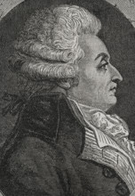Marie-Jean Herault de Sechelles (1759-1794). French judge and politician who took part in the