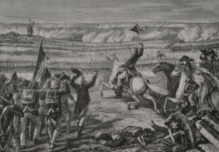French Revolutionary Wars. Battle of Valmy (20 September 1792). The French army, commanded by