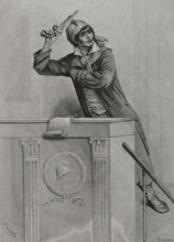 Jean-Paul Marat (1743-1793). French scientist and physician who became an important politician