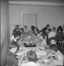 Emigrant children at a holiday camp in Ascona, 1942