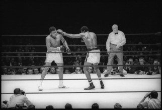 World Championship fight Muhammad Ali vs. Ernie Terrell, Houston 1967