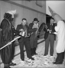 New Year's Eve celebrations in Stäfa, 1944