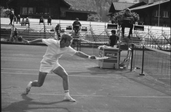 Swiss Open in Gstaad 1972: Roscoe Tanner