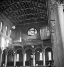 Church of Our Lady, Zurich, interior view 1948