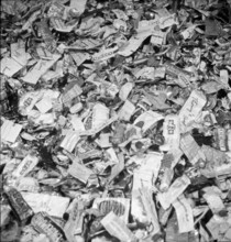 WW2: War economy; tubes, tin tube collection point