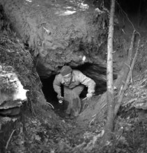 Menzingen coal mine; 1941