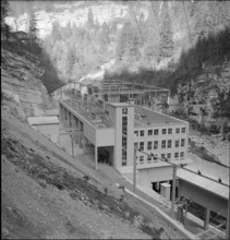 Châtelot power plant 1953
