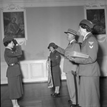 Swearingin of FHD female officers, Kreuzlingen 1955