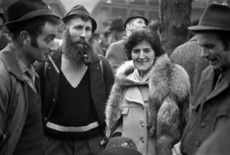 Fur market in Lucerne 1971