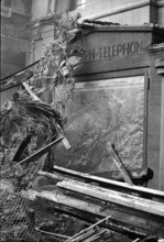 Fire at Lucerne Central Station in 1971