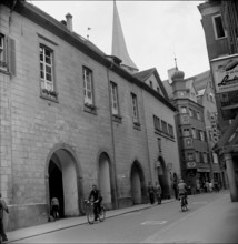 Basel, Old Town; 1946
