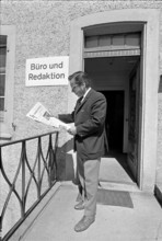 Border post on Lake Zurich, 1971