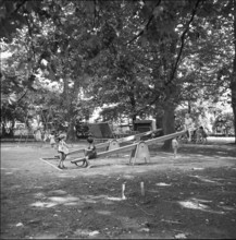 Seesaw on the Bodmerwiese, 1959
