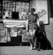 Theaterplatz Kiosk Bern: Advertising for Das Beste, 1948