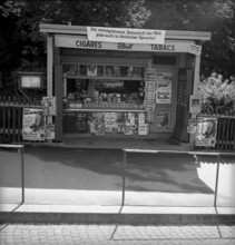 Kiosk by Paul Blum: Advertising for Das Beste, 1948