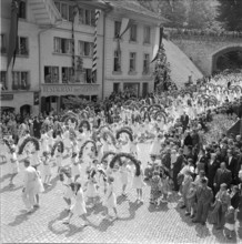 Parade at the Solennität, Burgdorf 1951