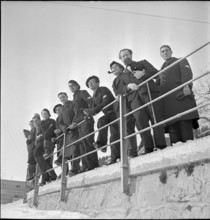 Interned French; 1941