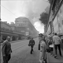 Fire at the Capitol Cinema, Weinbergstrasse, 1962