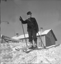 Postman on Skis, La Brévine 1951