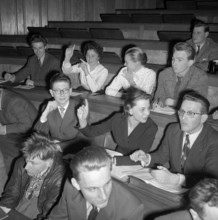 Zurich Youth Parliament celebrates its 15th anniversary; Zurich 1957