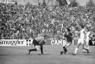 Cup Final 1978: GC Zurich  Servette Geneva; Goalkeepers Berbig, Guyot, Hey
