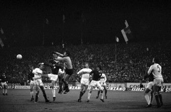 International match Switzerland  Italy 1972: Goalkeeper Dino Zoff