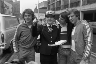 Champions Cup semifinal 1977: FC Zurich in Liverpool; Rene Botteron