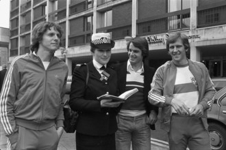 Champions Cup semifinal 1977: FC Zurich in Liverpool; Rene Botteron