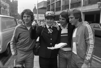 Champions Cup semifinal 1977: FC Zurich in Liverpool; Rene Botteron
