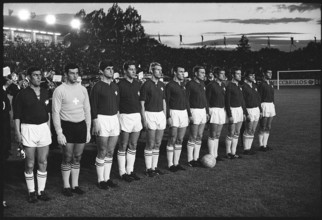 World Cup qualifying 1969: Switzerland  Romania; the Swiss team