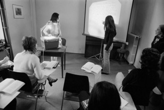 Classes at the Girls' Institute, Villeneuve, 1971