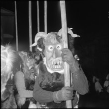 Winter expulsion in Laupen 1956