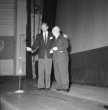 Danny Kaye in Geneva, 1956