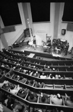 Afternoon entertainment in the prison in Lenzburg, 1969