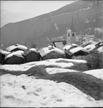 Valais village of Albinen; 1941