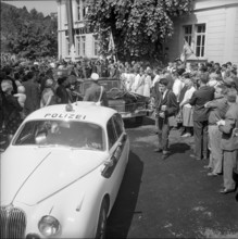 Gontenschwil; the Federal Council visits a cigar factory, 1966