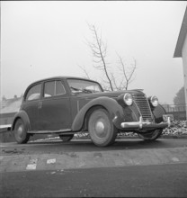 Rapperswil, robbery of post office, getaway car; 1950