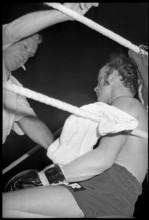 European Championship fight Zurlo vs. McClusky in Zurich 1970: John McClusky